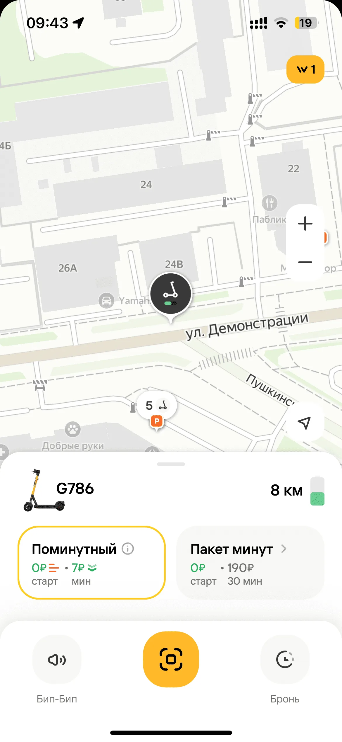 Выбор самоката